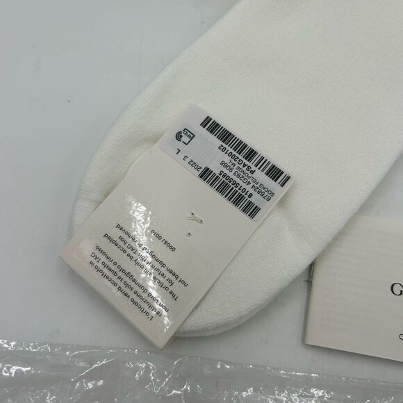 Men's Gucci, interlocking GG striped socks size large made in Italy - Picture 5 of 10